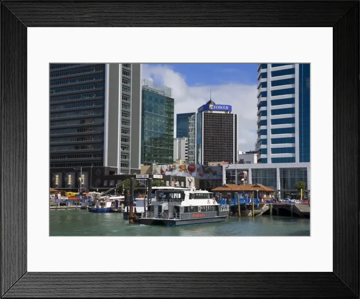 Framed Print : Central Business District, Auckland, North Island, New Zealand, Pacific Framed Print : Central Business District, Auckland, North Island, New Zealand, Pacific