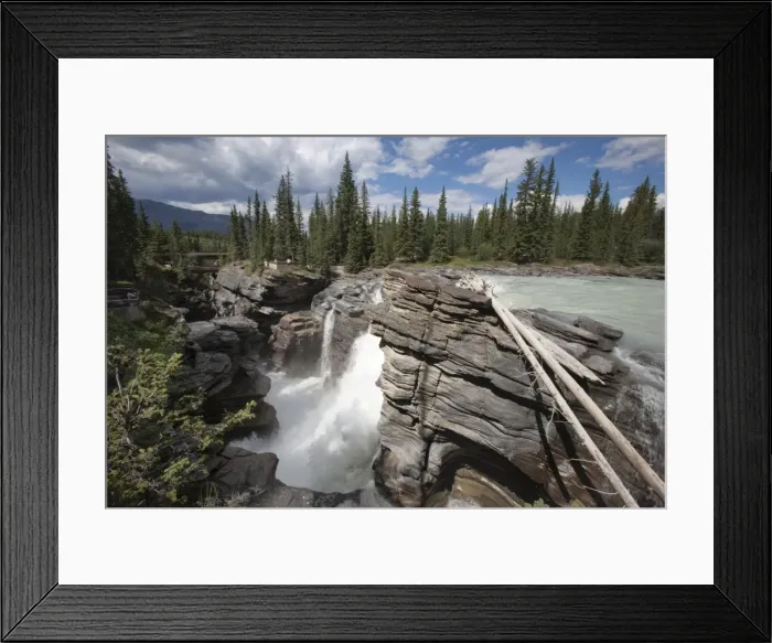 Framed Print : Athabasca Falls, Jasper National Park, UNESCO World Heritage Site, British Columbia Framed Print : Athabasca Falls, Jasper National Park, UNESCO World Heritage Site, British Columbia