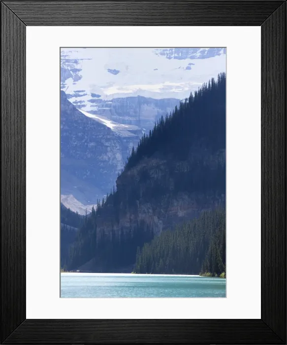 Framed Print : Victoria Glacier, Lake Louise, Banff National Park, UNESCO World Heritage Site