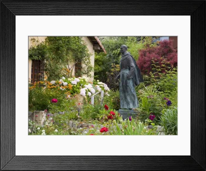 Framed Print : Mission San Carlos Borromeo, Carmel-By-The-Sea, Monterey County, California Framed Print : Mission San Carlos Borromeo, Carmel-By-The-Sea, Monterey County, California