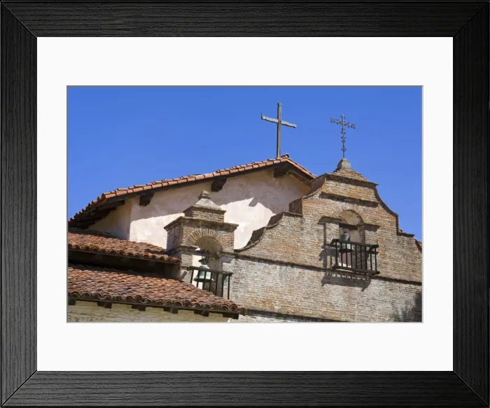 Framed Print : Mission San Antonio, Monterey County, California, United States of America, North America Framed Print : Mission San Antonio, Monterey County, California, United States of America, North America