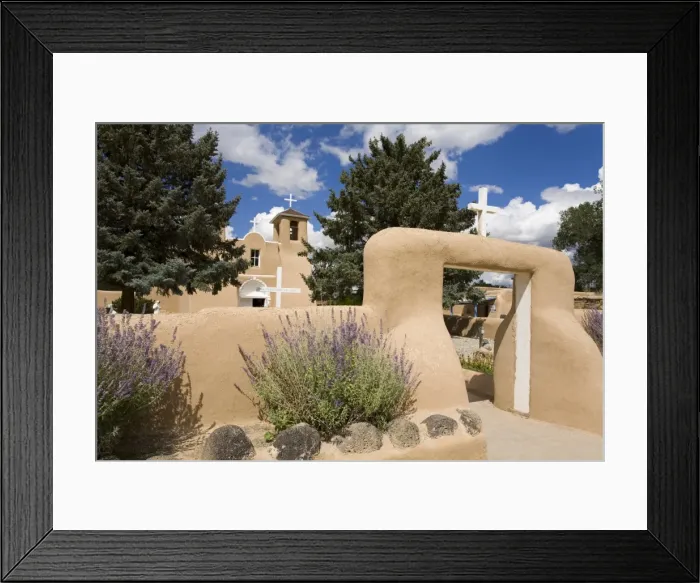 Framed Print : St. Francis de Asis Church in Ranchos de Taos, Taos, New Mexico, United States of America Framed Print : St. Francis de Asis Church in Ranchos de Taos, Taos, New Mexico, United States of America