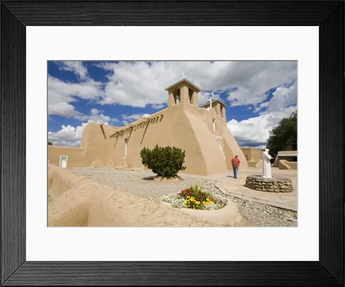 Framed Print : St. Francis de Asis Church in Ranchos de Taos, Taos, New Mexico, United States of America Framed Print : St. Francis de Asis Church in Ranchos de Taos, Taos, New Mexico, United States of America