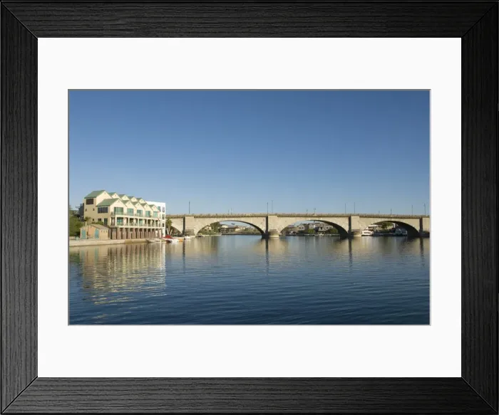 Framed Print : London Bridge, Havasu, Arizona, United States of America, North America Framed Print : London Bridge, Havasu, Arizona, United States of America, North America