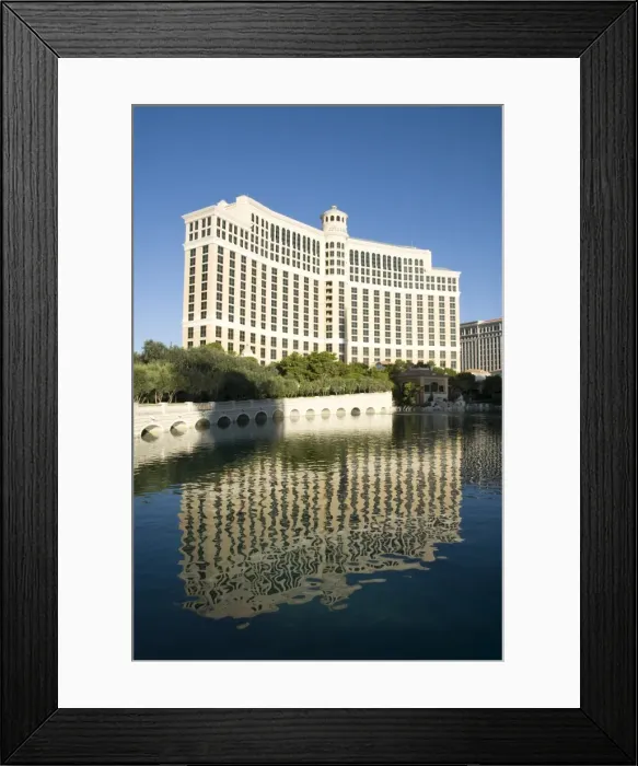 Framed Print : Bellagio Hotel, Las Vegas, Nevada, United States of America, North America Framed Print : Bellagio Hotel, Las Vegas, Nevada, United States of America, North America