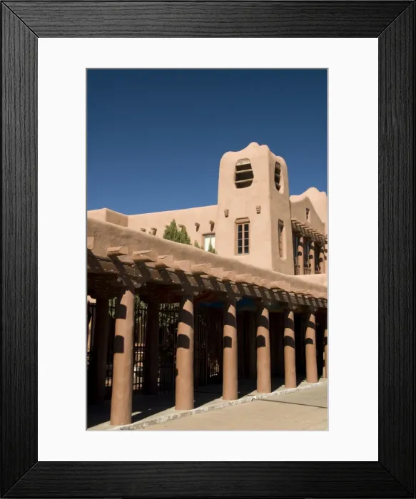 Framed Print : Santa Fe, New Mexico, United States of America, North America Framed Print : Santa Fe, New Mexico, United States of America, North America