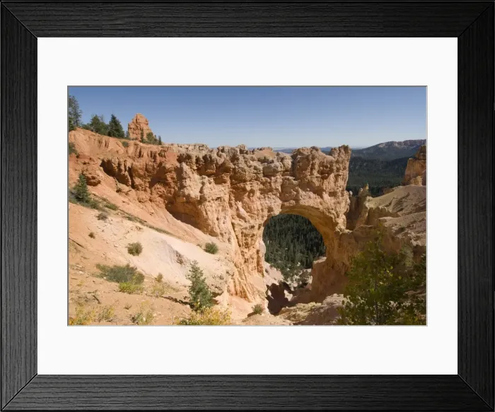 Framed Print : Natural Bridge, Bryce Canyon National Park, Utah, United States of America, North America Framed Print : Natural Bridge, Bryce Canyon National Park, Utah, United States of America, North America