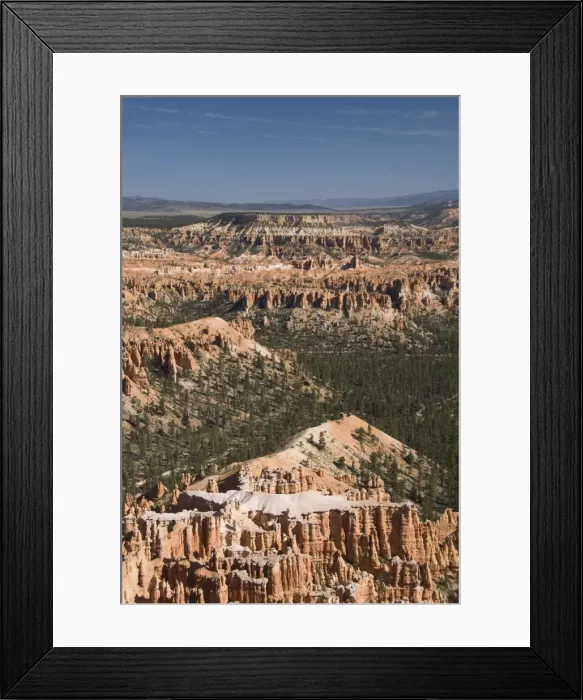 Framed Print : Alligator rock formation in white, Bryce Point, Bryce Canyon National Park Framed Print : Alligator rock formation in white, Bryce Point, Bryce Canyon National Park