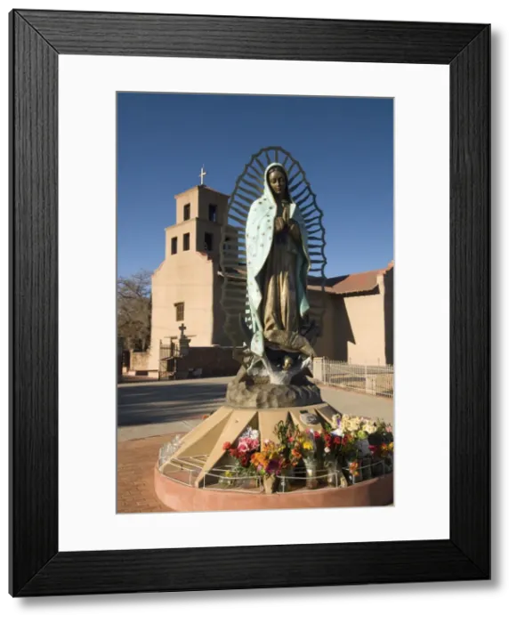 Framed Print : Statue of Our Lady of Guadalupe, El Santuario de Guadalupe Church, built in 1781 Framed Print : Statue of Our Lady of Guadalupe, El Santuario de Guadalupe Church, built in 1781