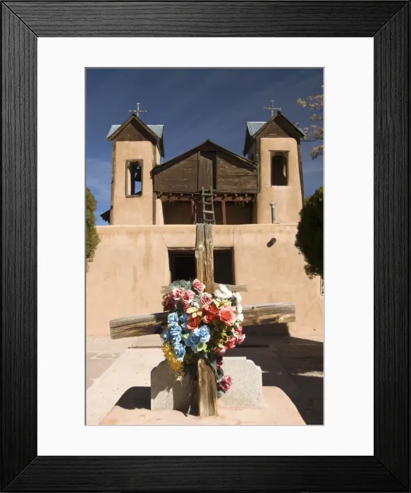 Framed Print : El Santuario de Chimayo, built in 1816, Chimayo, New Mexico, United States of America Framed Print : El Santuario de Chimayo, built in 1816, Chimayo, New Mexico, United States of America