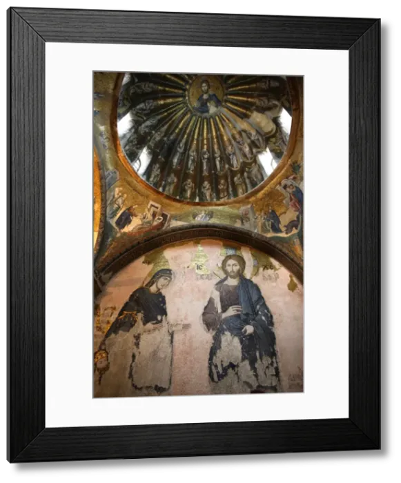 Framed Print : The Khalke Jesus mosaic, Chora Church Museum, Istanbul, Turkey, Europe Framed Print : The Khalke Jesus mosaic, Chora Church Museum, Istanbul, Turkey, Europe