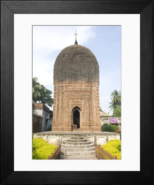 Framed Print : Pratapeswar Temple (Pratapeshvara Mandir), a 19th century Rekha Deul, decorated with terracotta carvings of Hindu gods and holy stories and activities, Kalna, West Bengal Framed Print : Pratapeswar Temple (Pratapeshvara Mandir), a 19th century Rekha Deul, decorated with terracotta carvings of Hindu gods and holy stories and activities, Kalna, West Bengal