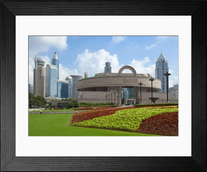 Framed Print : Shanghai Museum, Peoples Square, Shanghai, China Asia Framed Print : Shanghai Museum, Peoples Square, Shanghai, China Asia
