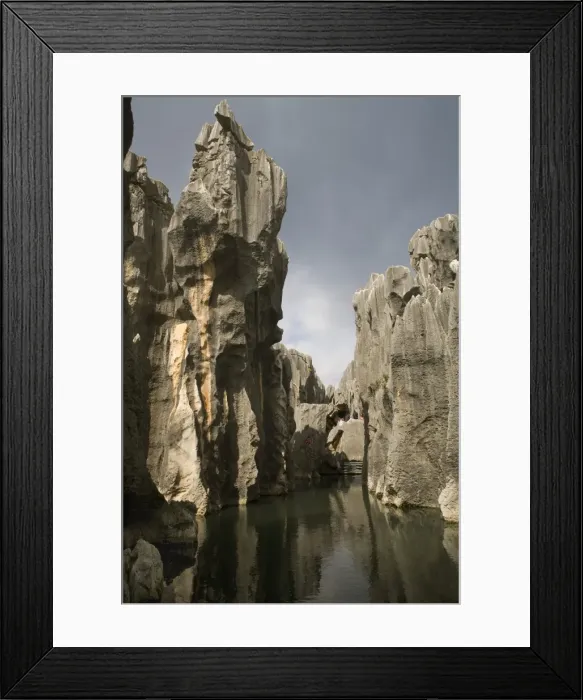 Framed Print : Stone Forest, Lunan Yi, Kunming, Yunnan, China, Asia Framed Print : Stone Forest, Lunan Yi, Kunming, Yunnan, China, Asia