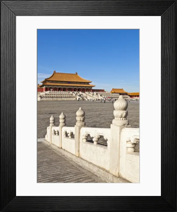Framed Print : Hall of Supreme Harmony, Outer Court, Forbidden City, Beijing, China, Asia Framed Print : Hall of Supreme Harmony, Outer Court, Forbidden City, Beijing, China, Asia