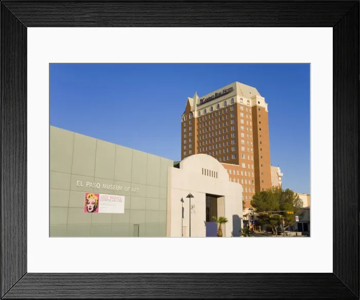 Framed Print : El Paso Museum of Art, El Paso, Texas, United States of America, North America Framed Print : El Paso Museum of Art, El Paso, Texas, United States of America, North America
