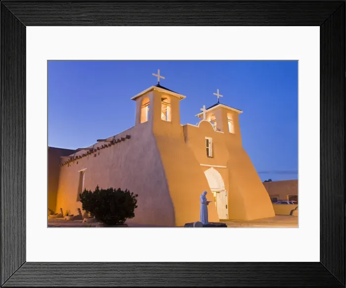 Framed Print : St. Francis of Asis Church in Ranchos de Taos, Taos, New Mexico, United States of America Framed Print : St. Francis of Asis Church in Ranchos de Taos, Taos, New Mexico, United States of America