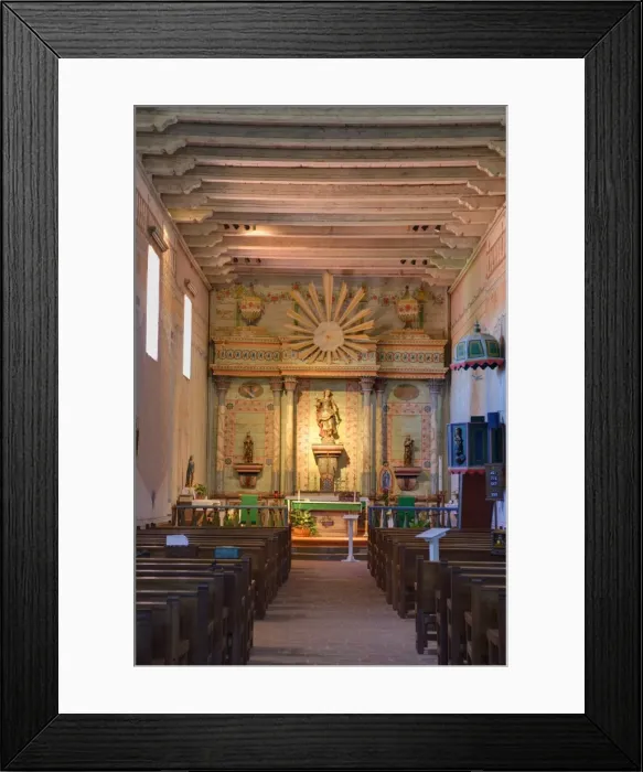 Framed Print : Mission San Miguel Arcangel, Paso Robles, San Luis Obispo County, California Framed Print : Mission San Miguel Arcangel, Paso Robles, San Luis Obispo County, California