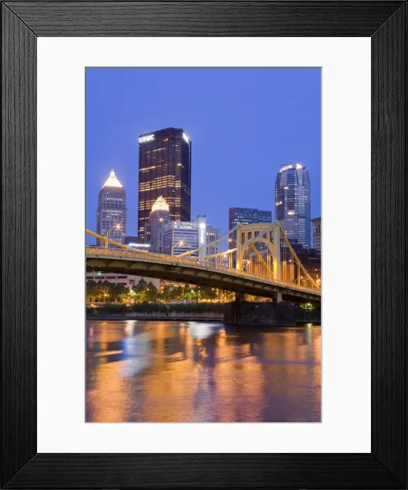 Framed Print : Andy Warhol Bridge (7th Street Bridge) over the Allegheny River, Pittsburgh Framed Print : Andy Warhol Bridge (7th Street Bridge) over the Allegheny River, Pittsburgh