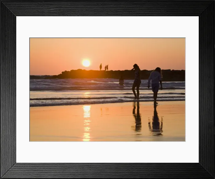 Framed Print : Newport Beach at sunset, Orange County, California, United States of America Framed Print : Newport Beach at sunset, Orange County, California, United States of America