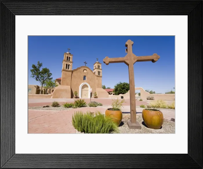 Framed Print : San Miguel Mission, Socorro, New Mexico, United States of America, North America Framed Print : San Miguel Mission, Socorro, New Mexico, United States of America, North America
