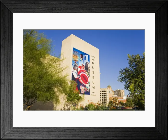 Framed Print : Museum of History, El Paso, Texas, United States of America, North America Framed Print : Museum of History, El Paso, Texas, United States of America, North America