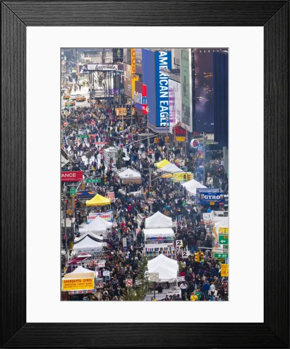 Framed Print : Broadway looking towards Times Square, Manhattan, New York City, New York Framed Print : Broadway looking towards Times Square, Manhattan, New York City, New York