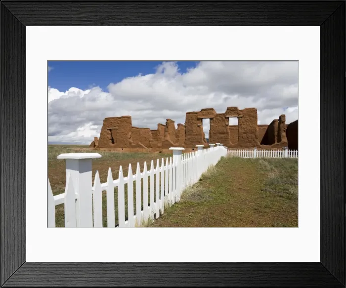 Framed Print : Hospital in Fort Union National Monument, Las Vegas, New Mexico, United States of America Framed Print : Hospital in Fort Union National Monument, Las Vegas, New Mexico, United States of America