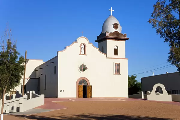 Ysleta Mission on the Tigua Indian Reservation, El Paso, Texas, United States of America