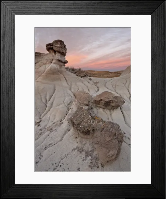 Framed Print : Sunrise in the badlands, Dinosaur Provincial Park, UNESCO World Heritage Site Framed Print : Sunrise in the badlands, Dinosaur Provincial Park, UNESCO World Heritage Site