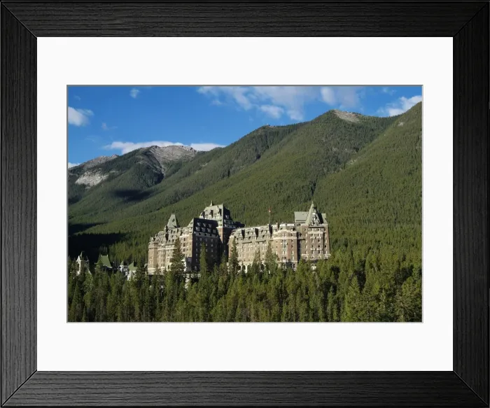 Framed Print : Banff Springs Hotel near Banff, Banff National Park, UNESCO World Heritage Site Framed Print : Banff Springs Hotel near Banff, Banff National Park, UNESCO World Heritage Site