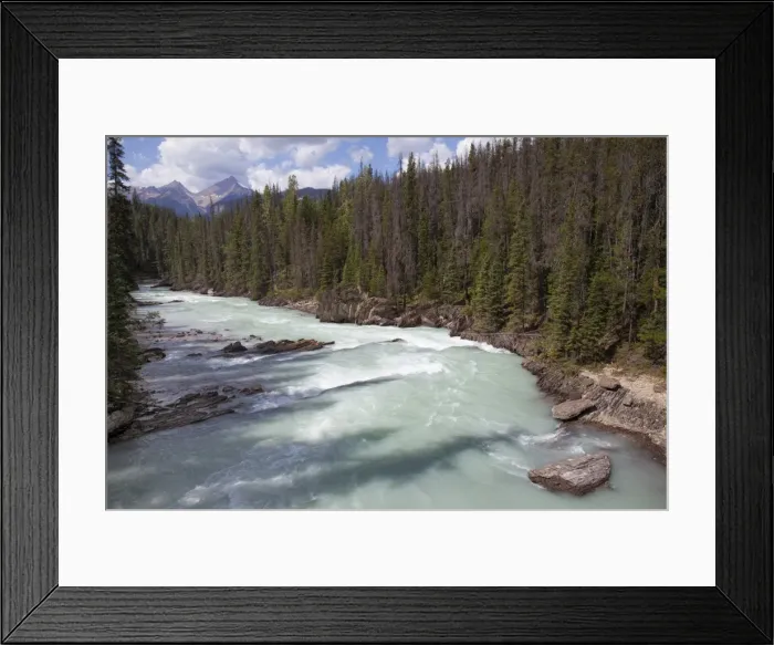 Framed Print : Kicking Horse River near Natural Bridge, Yoho National Park, UNESCO World Heritage Site Framed Print : Kicking Horse River near Natural Bridge, Yoho National Park, UNESCO World Heritage Site