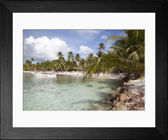 Framed Print : Saona Island, Dominican Republic, West Indies, Caribbean, Central America Framed Print : Saona Island, Dominican Republic, West Indies, Caribbean, Central America