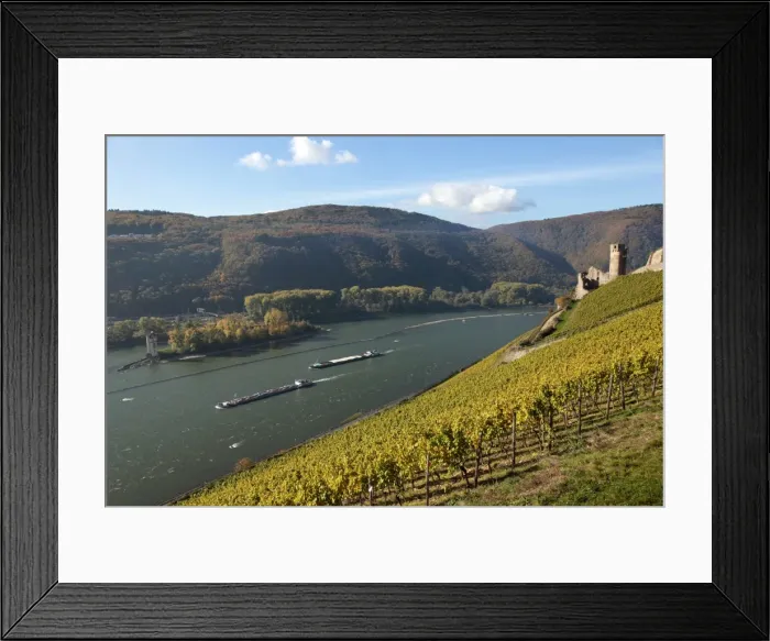 Framed Print : Mouse Tower near Bingen, Ehrenfels Castle, Rhine Valley, Rhineland-Palatinate Framed Print : Mouse Tower near Bingen, Ehrenfels Castle, Rhine Valley, Rhineland-Palatinate