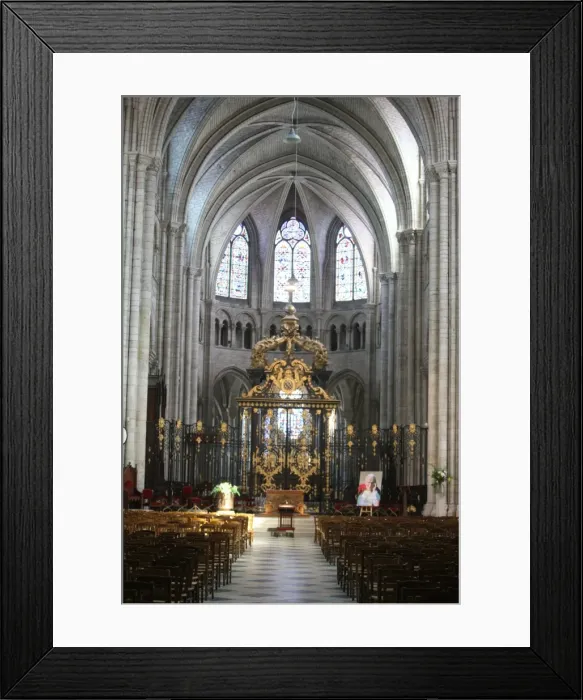 Framed Print : Nave, St. Stephens Cathedral, Sens, Yonne, Burgundy, France, Europe Framed Print : Nave, St. Stephens Cathedral, Sens, Yonne, Burgundy, France, Europe