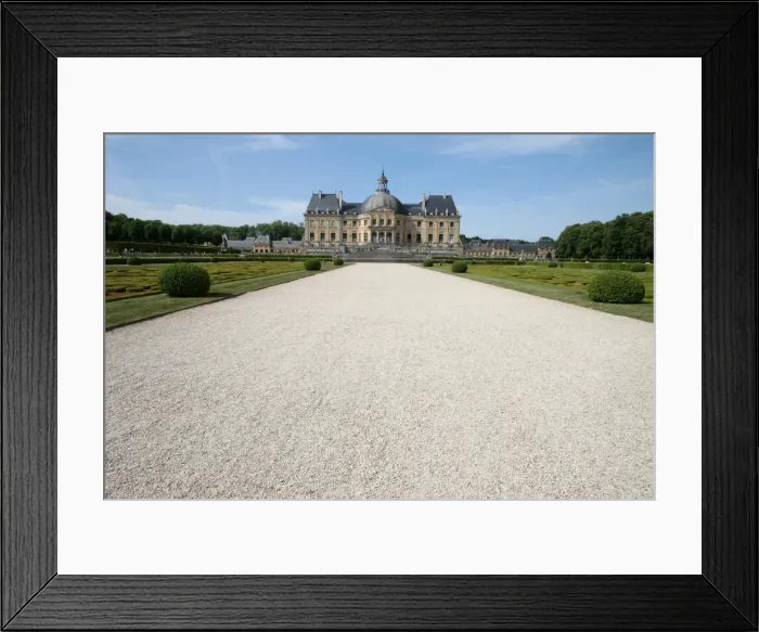 Framed Print : Vaux-le-Vicomte Chateau, Seine-et-Marne, France, Europe Framed Print : Vaux-le-Vicomte Chateau, Seine-et-Marne, France, Europe