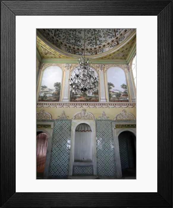 Framed Print : Queen Mothers apartment, The Harem, Topkapi Palace, UNESCO World Heritage Site Framed Print : Queen Mothers apartment, The Harem, Topkapi Palace, UNESCO World Heritage Site