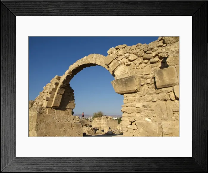 Framed Print : Ruins at Paphos, UNESCO World Heritage Site, Cyprus, Europe Framed Print : Ruins at Paphos, UNESCO World Heritage Site, Cyprus, Europe