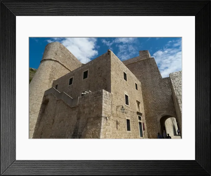 Framed Print : Tvrdava Reveiln (Fort Revelin), Dubrovnik, Dubrovnik-Neretva county, Croatia, Europe Framed Print : Tvrdava Reveiln (Fort Revelin), Dubrovnik, Dubrovnik-Neretva county, Croatia, Europe