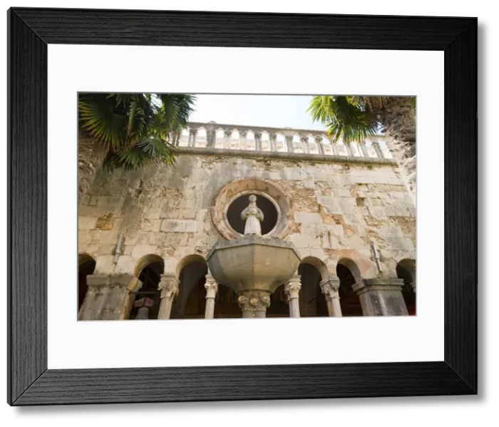 Framed Print : The Franciscan Monastery, Dubrovnik, Dubrovnik-Neretva county, Croatia, Europe Framed Print : The Franciscan Monastery, Dubrovnik, Dubrovnik-Neretva county, Croatia, Europe