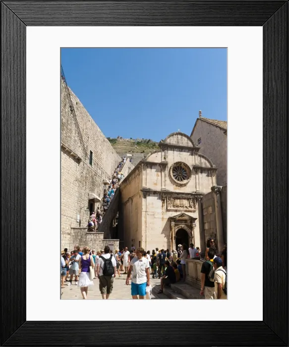 Framed Print : Church of St. Savior, Dubrovnik, Dubrovnik-Neretva county, Croatia, Europe Framed Print : Church of St. Savior, Dubrovnik, Dubrovnik-Neretva county, Croatia, Europe