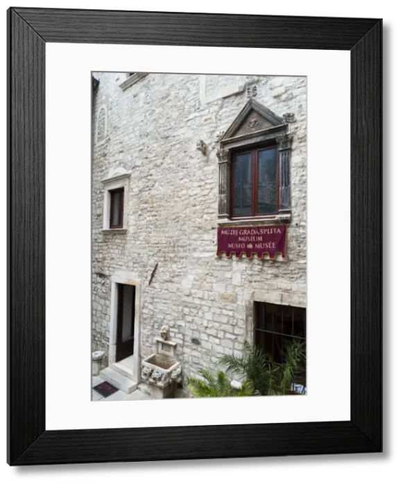 Framed Print : Split City Museum, Split, region of Dalmatia, Croatia, Europe Framed Print : Split City Museum, Split, region of Dalmatia, Croatia, Europe