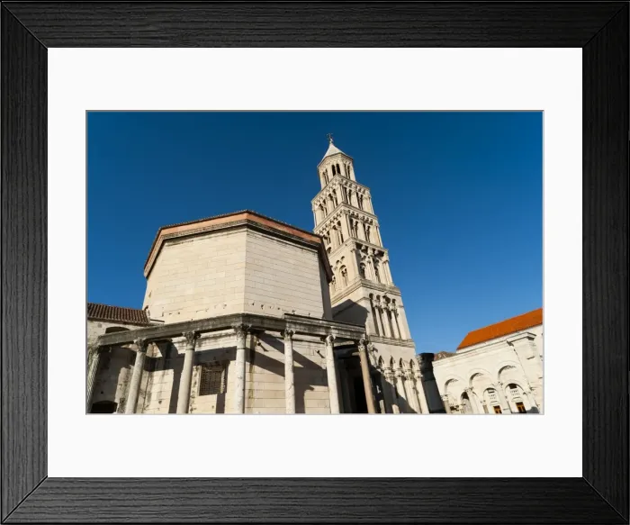 Framed Print : The Peristyle, Diocletians Palace, UNESCO World Heritage Site, Split Framed Print : The Peristyle, Diocletians Palace, UNESCO World Heritage Site, Split