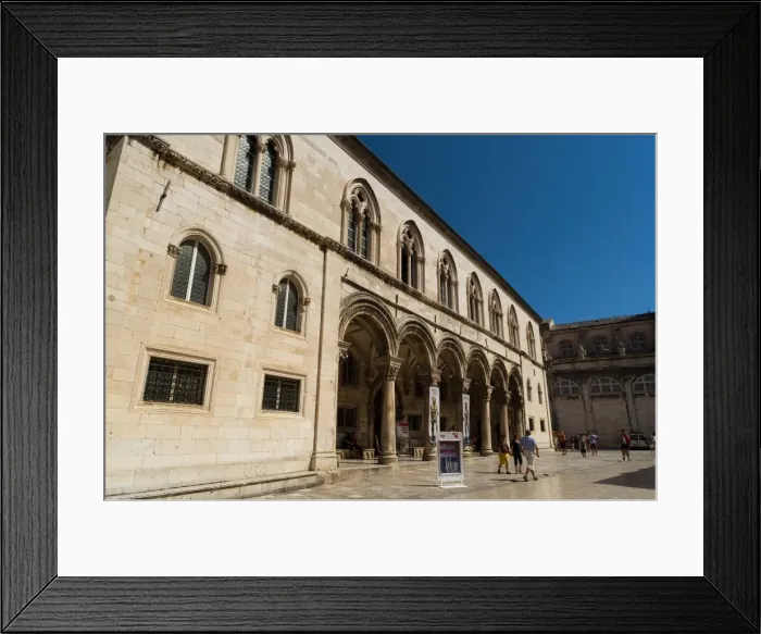 Framed Print : Rectors Palace, Dubrovnik, Dubrovnik-Neretva county, Croatia, Europe Framed Print : Rectors Palace, Dubrovnik, Dubrovnik-Neretva county, Croatia, Europe