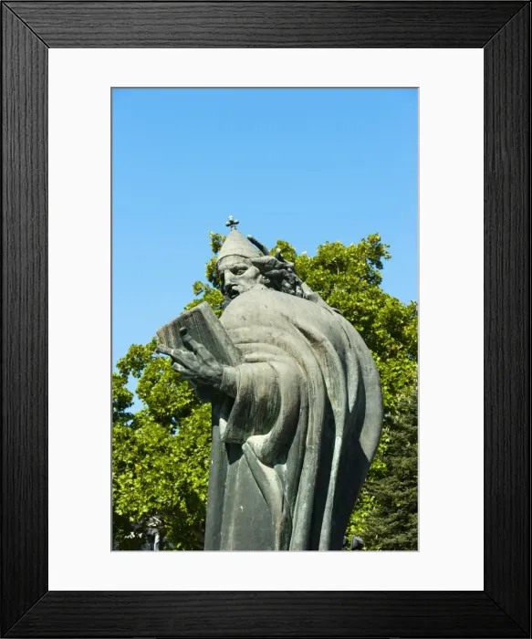 Framed Print : Gregorius of Nin statue, Split, region of Dalmatia, Croatia, Europe Framed Print : Gregorius of Nin statue, Split, region of Dalmatia, Croatia, Europe