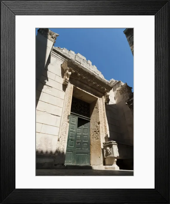 Framed Print : Temple of Jupiter, Split, region of Dalmatia, Croatia, Europe Framed Print : Temple of Jupiter, Split, region of Dalmatia, Croatia, Europe