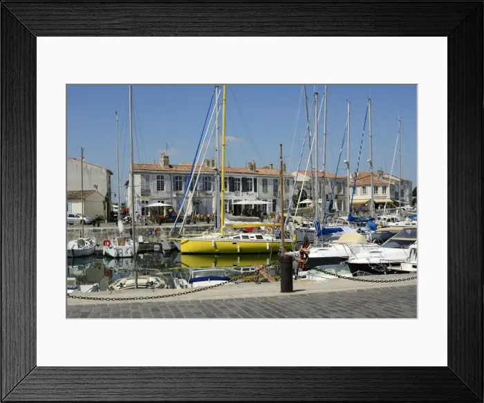 Framed Print : Port, St. Martin de Re, Ile de Re, Charente-Maritime, Poitou-Charentes, France, Europe Framed Print : Port, St. Martin de Re, Ile de Re, Charente-Maritime, Poitou-Charentes, France, Europe