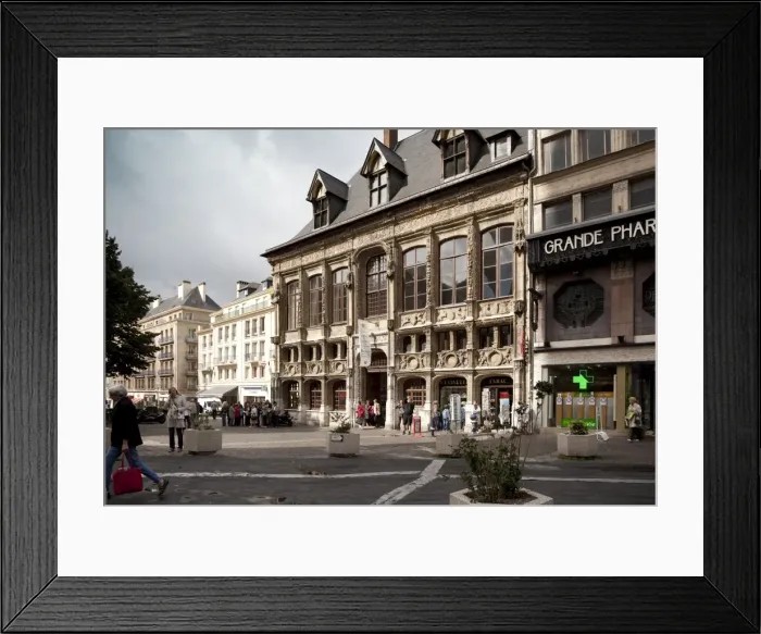 Framed Print : Tourism Office building opposite cathedral, Rouen, Upper Normandy, France, Europe Framed Print : Tourism Office building opposite cathedral, Rouen, Upper Normandy, France, Europe