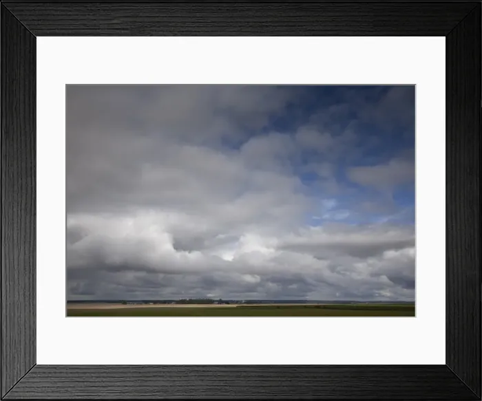 Framed Print : Dramatic sky over Normandy countryside, Normandy, France, Europe Framed Print : Dramatic sky over Normandy countryside, Normandy, France, Europe
