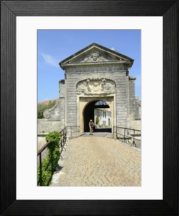 Framed Print : Entrance to town, St. Martin de Re, Ile de Re, Charente-Maritime, Poitou-Charentes Framed Print : Entrance to town, St. Martin de Re, Ile de Re, Charente-Maritime, Poitou-Charentes